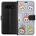 Miniatyrbillede 1 af 3: Samsung Galaxy S10 Tegnebogsetui Pastel Labubu
