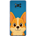 Miniatyrbilde 1 av 3: Xiaomi Poco X3 Pro Gjennomsiktig deksel Hello Corgi