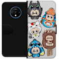 Pikkukuva 1 / 3: OnePlus 7T Lompakkokotelo Labubu hahmokokoelma - Pop Mart Labubu The Monsters väriluulisessa muotoilussa