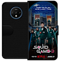 Miniatyrbild 1 av 3: OnePlus 7T Plånboksfodral Squid Game Säsong 3 Seriefigurer Populärt TV Serie Motiv Ikoner Spänning Drama Asiatisk Design Trend