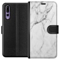 Miniatyrbillede 1 af 3: Huawei P20 Pro Tegnebogsetui Marmor