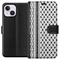 Miniatyrbilde 1 av 3: Apple iPhone 15 Plus Lommeboketui Palestinsk mønster - inspir