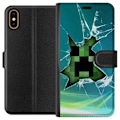 Pikkukuva 1 / 3: Apple iPhone XS Lompakkokotelo Minecraft