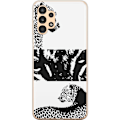 Pikkukuva 1 / 3: Samsung Galaxy A13 Läpinäkyvä kuori Leopard Faces