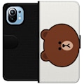 Pikkukuva 1 / 3: Xiaomi Mi 11 Lompakkokotelo line friends brown