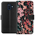 Pikkukuva 1 / 3: Samsung Galaxy A6 (2018) Lompakkokotelo Kasvimaan Retro