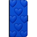 Pikkukuva 3 / 3: Samsung Galaxy A82 5G Lompakkokotelo Siniset Sydämet
