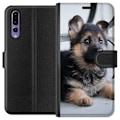 Pikkukuva 1 / 3: Huawei P20 Pro Lompakkokotelo Saksanpaimenkoira Puppy