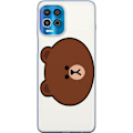 Pikkukuva 1 / 3: Motorola Edge S Läpinäkyvä kuori line friends brown