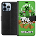 Miniatyrbilde 1 av 4: Apple iPhone 13 Pro Lommeboketui Minecraft Boom