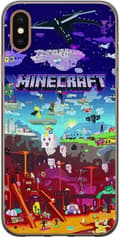 Kompatibelt Mobilskal till Apple iPhone XS MineCraft