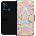 Miniatyrbillede 1 af 3: OnePlus Nord N100 Tegnebogsetui Kawaii Capybara Galaxy Sød An