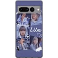 Miniatyrbild 1 av 3: Google Pixel 7 Pro Genomskinligt Skal Lisa Blackpink – Aesthetic K-pop Queen