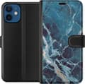 Kompatibelt Lommeboketui til Apple iPhone 12 Marmor