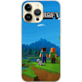 Miniatyrbild 1 av 3: Apple iPhone 14 Pro Max Genomskinligt Skal Minecraft Key Art
