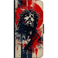 Miniatyrbild 3 av 3: Huawei P smart 2019 Plånboksfodral Jesus med kors – kristet