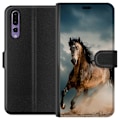Pikkukuva 1 / 3: Huawei P20 Pro Lompakkokotelo Hevonen