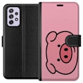 Pikkukuva 1 / 3: Samsung Galaxy A52s 5G Lompakkokotelo Kawaii Piggy