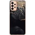 Miniatyrbillede 1 af 3: Samsung Galaxy A23 Gennemsigtig cover Sort guld abstrakt