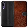 Miniatyrbillede 1 af 3: Huawei P20 Pro Tegnebogsetui Læder