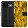 Miniatyrbillede 1 af 3: Google Pixel 9 Pro Tegnebogsetui Banan mønster