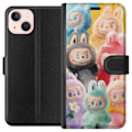 Pikkukuva 1 / 3: Apple iPhone 13 mini Lompakkokotelo Labubu Luonnos Tyyli