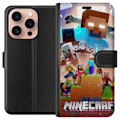 Miniatyrbillede 1 af 3: Apple iPhone 16 Pro Tegnebogsetui Minecraft