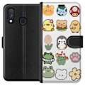 Miniatyrbillede 1 af 3: Samsung Galaxy A40 Tegnebogsetui Kawaii Friends