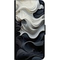 Miniatyrbillede 3 af 3: Sony Xperia 5 II Tegnebogsetui Silke Sort/Hvid