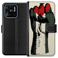 Miniatyrbild 1 av 3: Xiaomi Redmi 10C Plånboksfodral Hand knuten i Palestinas fär