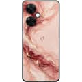 Kompatibelt Mobildeksel til OnePlus Nord CE3 Rosenmarmor rosa