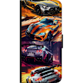 Miniatyrbillede 3 af 3: Huawei Y6 (2019) Tegnebogsetui Rallyfeber - fartfyldt motiv me