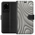 Pikkukuva 1 / 3: Samsung Galaxy S20 Ultra Lompakkokotelo Hopea-aallot