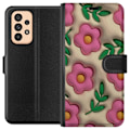 Miniatyrbillede 1 af 3: Samsung Galaxy A53 5G Tegnebogsetui Boblende Blomster