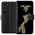 Miniatyrbilde 1 av 3: Samsung Galaxy S24 Lommeboketui Prada Leopard