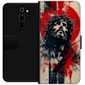 Pikkukuva 1 / 3: Xiaomi Redmi Note 8 Pro  Lompakkokotelo Jeesus ristillä - kristillinen aihe vahvalla symboliikalla uskosta ja toivosta