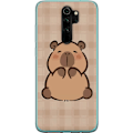 Pikkukuva 1 / 3: Xiaomi Redmi Note 8 Pro  Läpinäkyvä kuori Mobilskal kawaii capybara flera figurer japansk stil