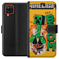 Miniatyrbilde 1 av 3: Samsung Galaxy A12 Lommeboketui Minecraft Boom