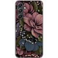 Miniatyrbild 1 av 3: Samsung Galaxy S24 FE Genomskinligt Skal Blommor