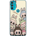 Pikkukuva 1 / 3: Motorola Moto G71 5G Läpinäkyvä kuori Labubu Pastel Collect