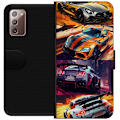 Miniatyrbillede 1 af 3: Samsung Galaxy Note20 Tegnebogsetui Rallyfeber - fartfyldt mot