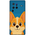 Miniatyrbild 1 av 3: vivo X80 Pro Genomskinligt Skal Hello Corgi