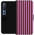 Kompatibelt Lommeboketui til Xiaomi Mi 10 Pro 5G Rosabrune striper rosa
