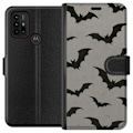 Pikkukuva 1 / 3: Motorola Moto G30 Lompakkokotelo Flutterprint