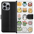 Miniatyrbillede 1 af 3: Apple iPhone 16 Pro Max Tegnebogsetui Kawaii Friends