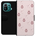 Pikkukuva 1 / 3: Xiaomi Mi 11 Pro Lompakkokotelo Labubu Neon Pop - Neonvärinen pop art hirviö