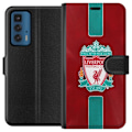 Miniatyrbillede 1 af 3: Motorola Edge 20 Pro Tegnebogsetui Liverpool FC - Klassisk Fod