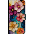 Miniatyrbillede 3 af 3: Nokia 5.4 Tegnebogsetui Blomster Farver