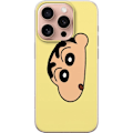 Pikkukuva 1 / 3: Apple iPhone 16 Pro Läpinäkyvä kuori Peeking Shinchan