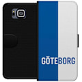 Miniatyrbillede 1 af 3: Samsung Galaxy Alpha Tegnebogsetui Göteborg - fodbold
